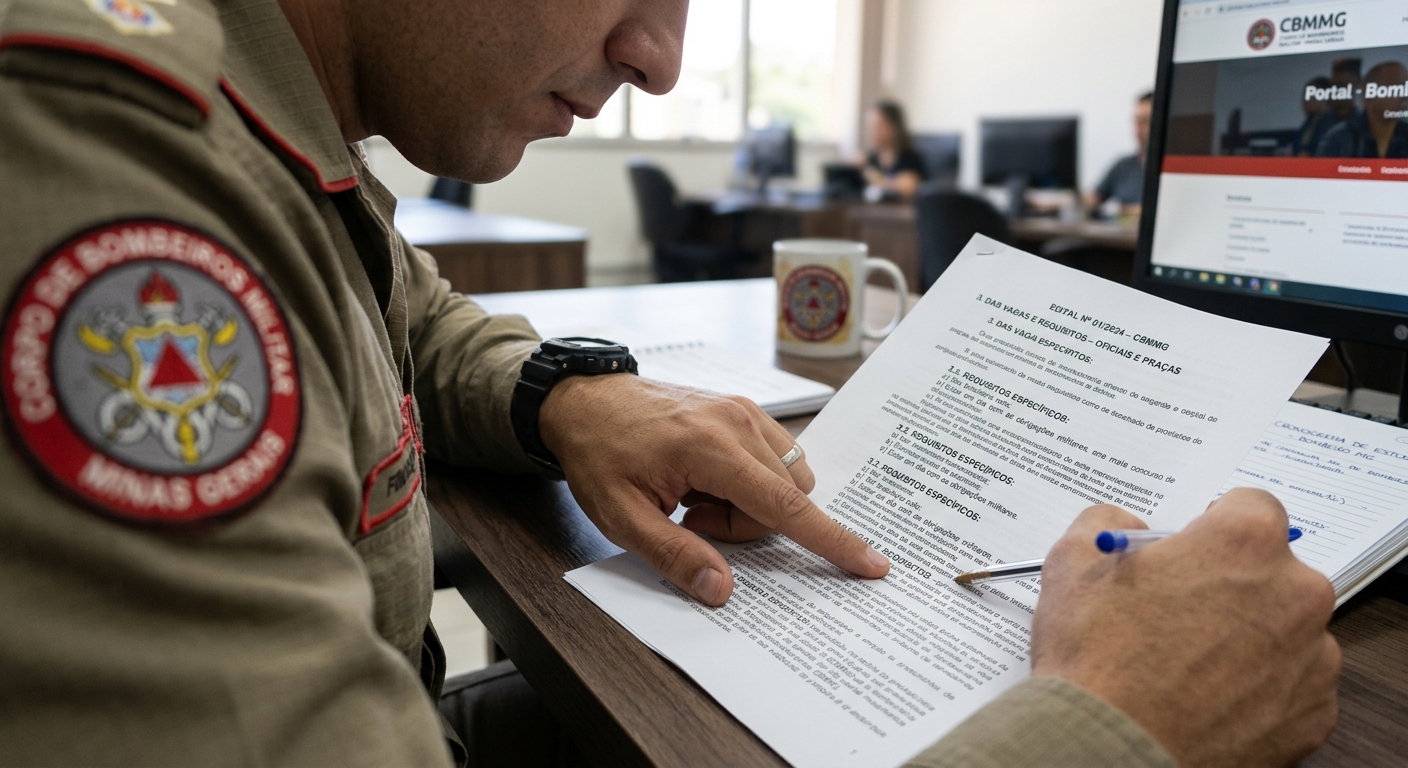 Requisitos para Participar do Concurso Bombeiros MG